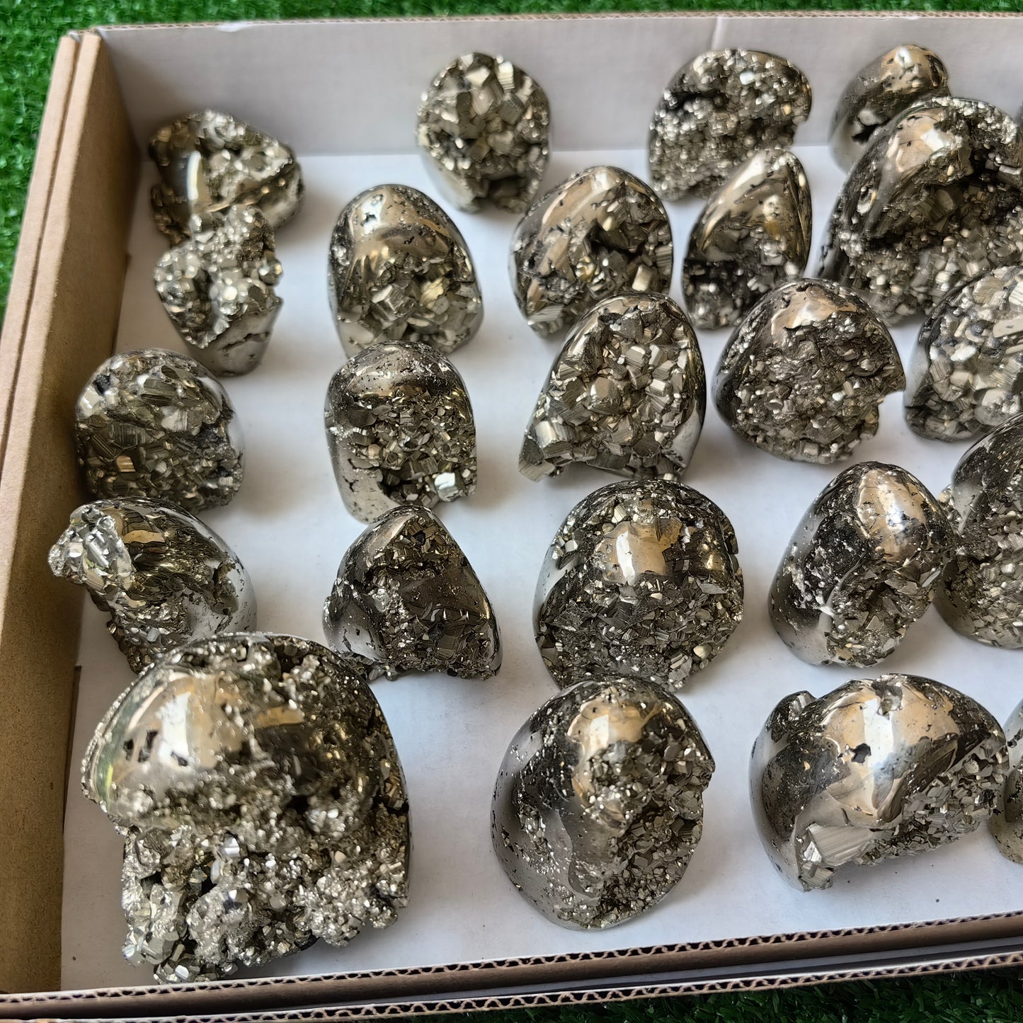 27 pc free forms pyrite drusy
