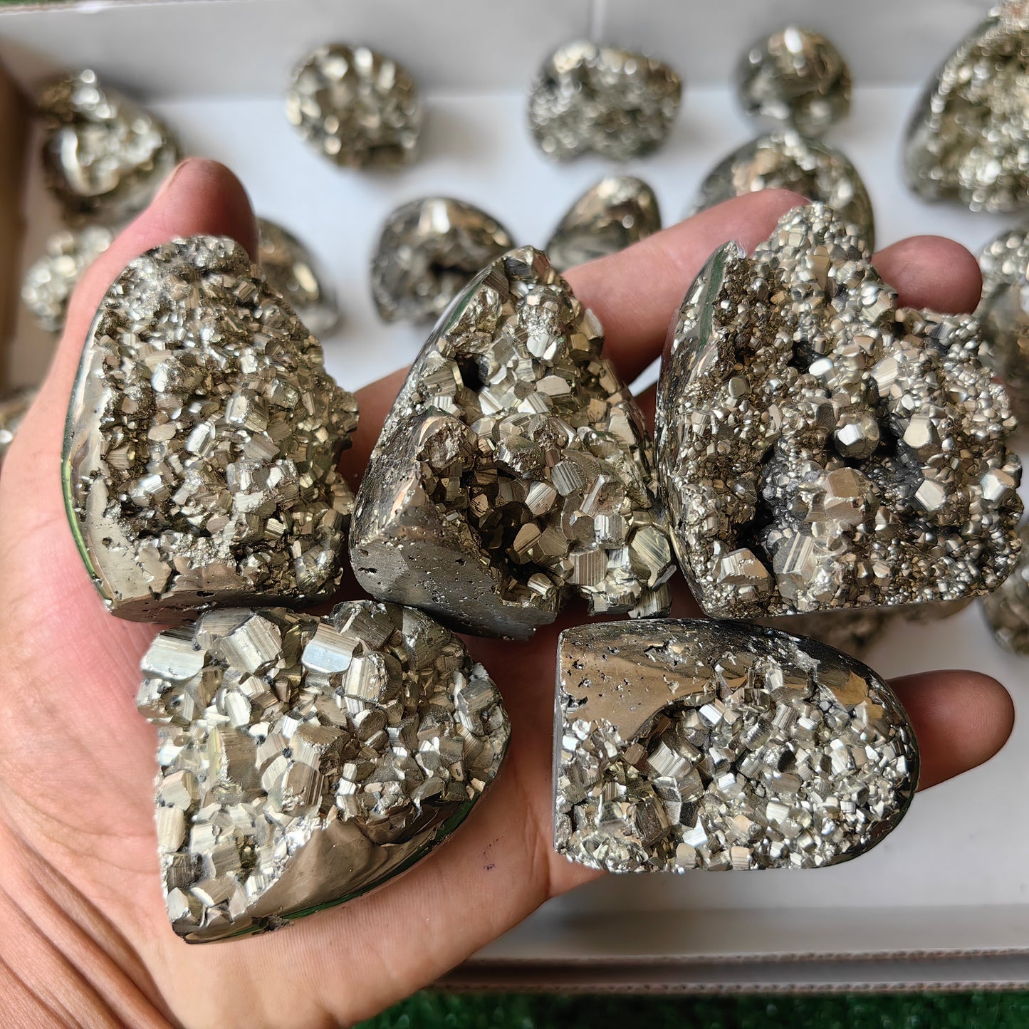 27 pc free forms pyrite drusy