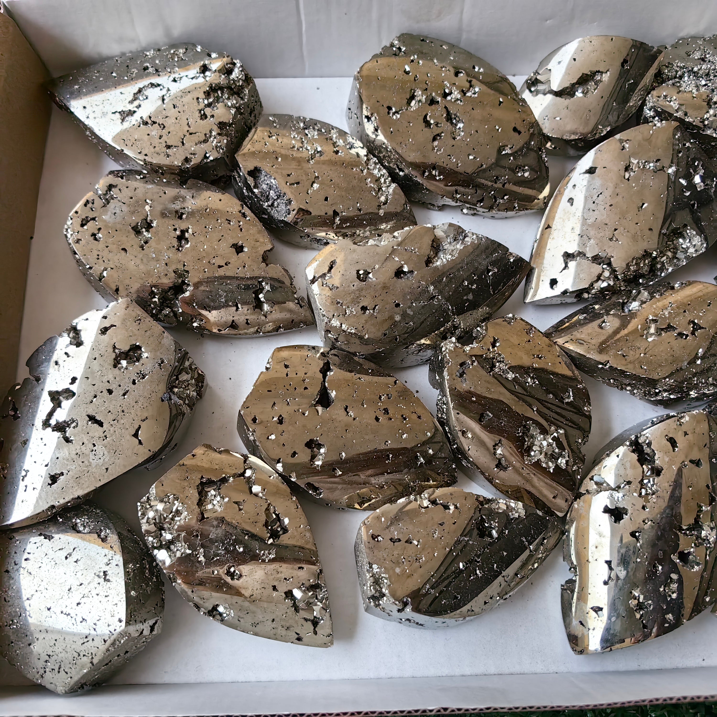 20 pc pyrite flames