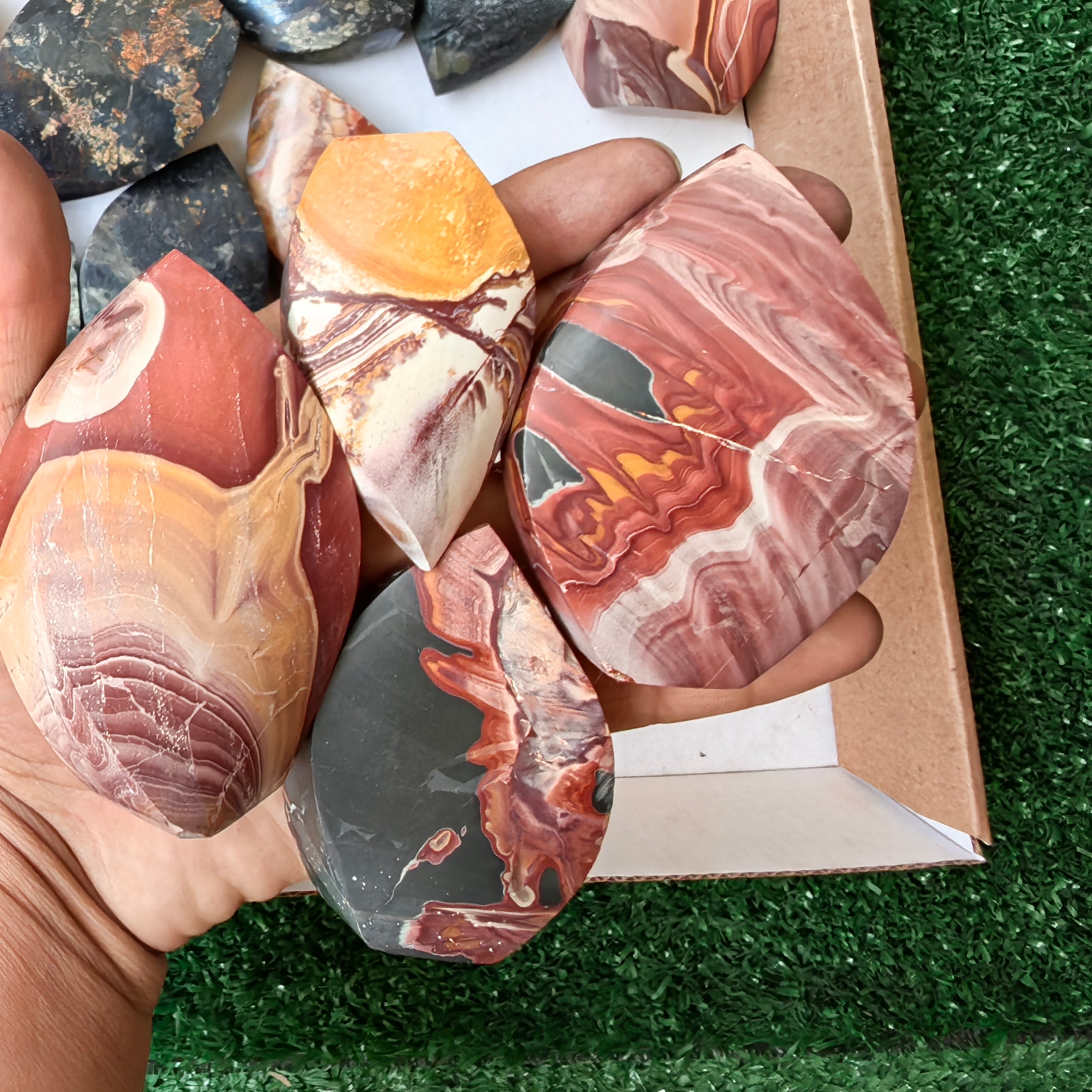 22 pc covellite & colcatana flames