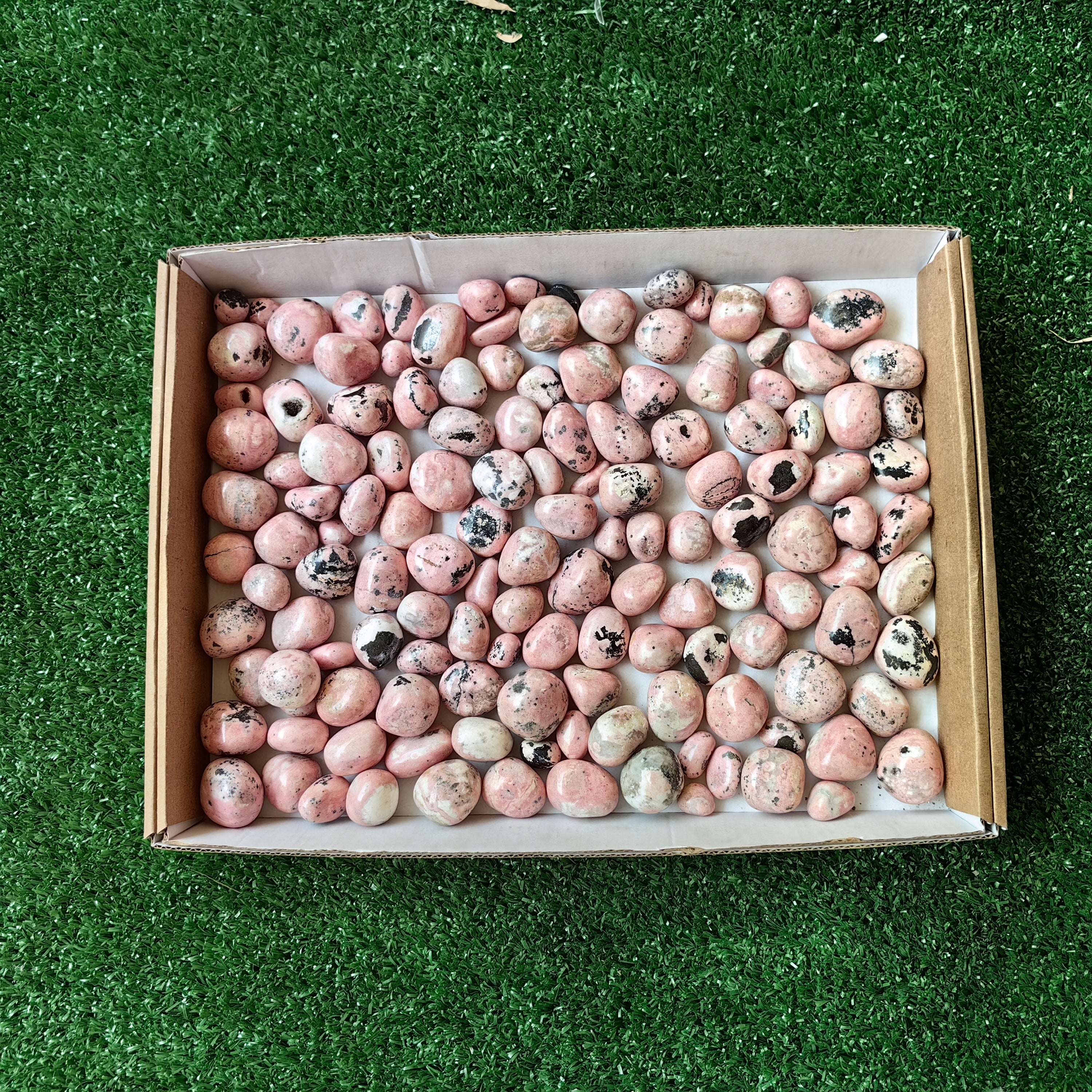 2 kg rhodonite tumbled