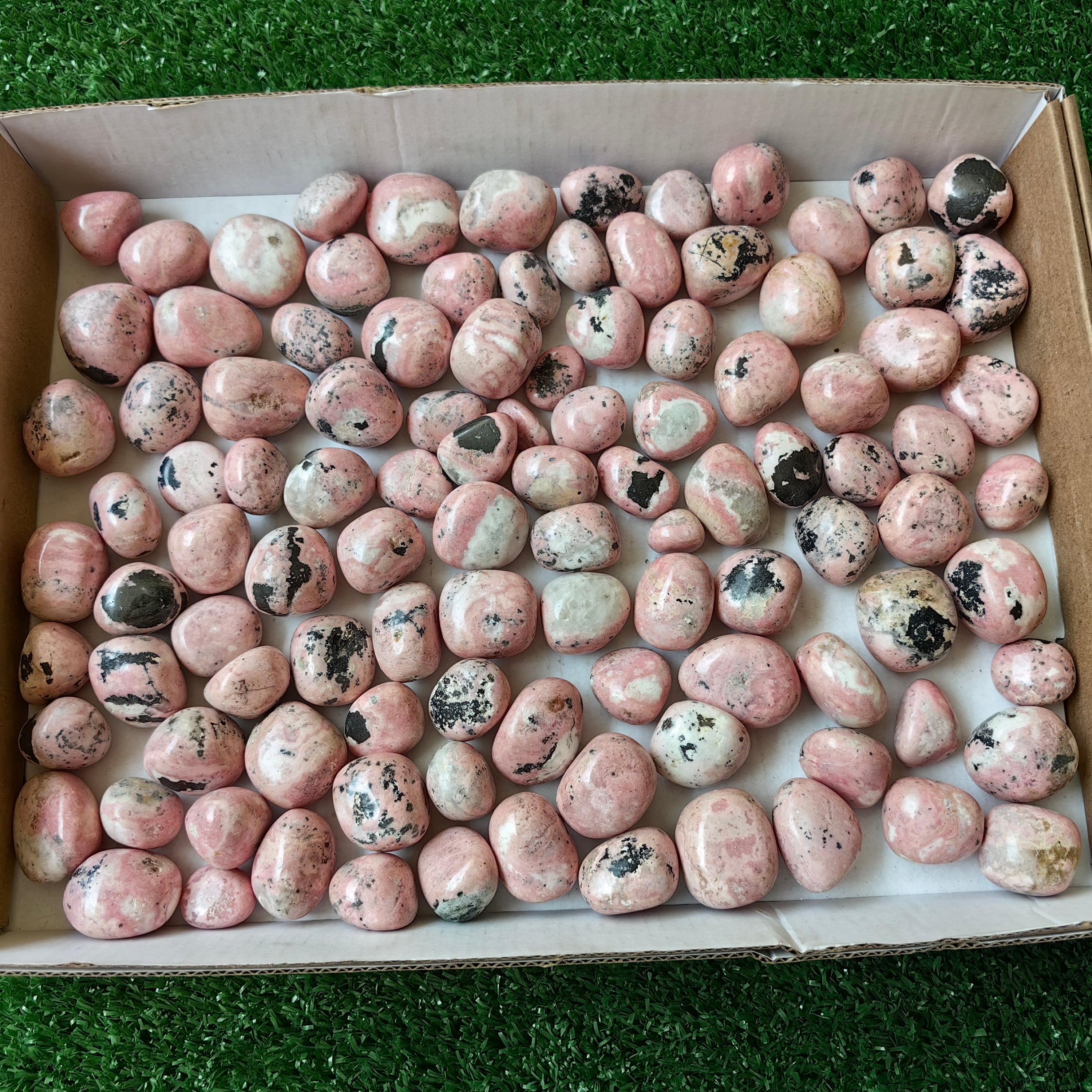 2 kg rhodonite tumbled