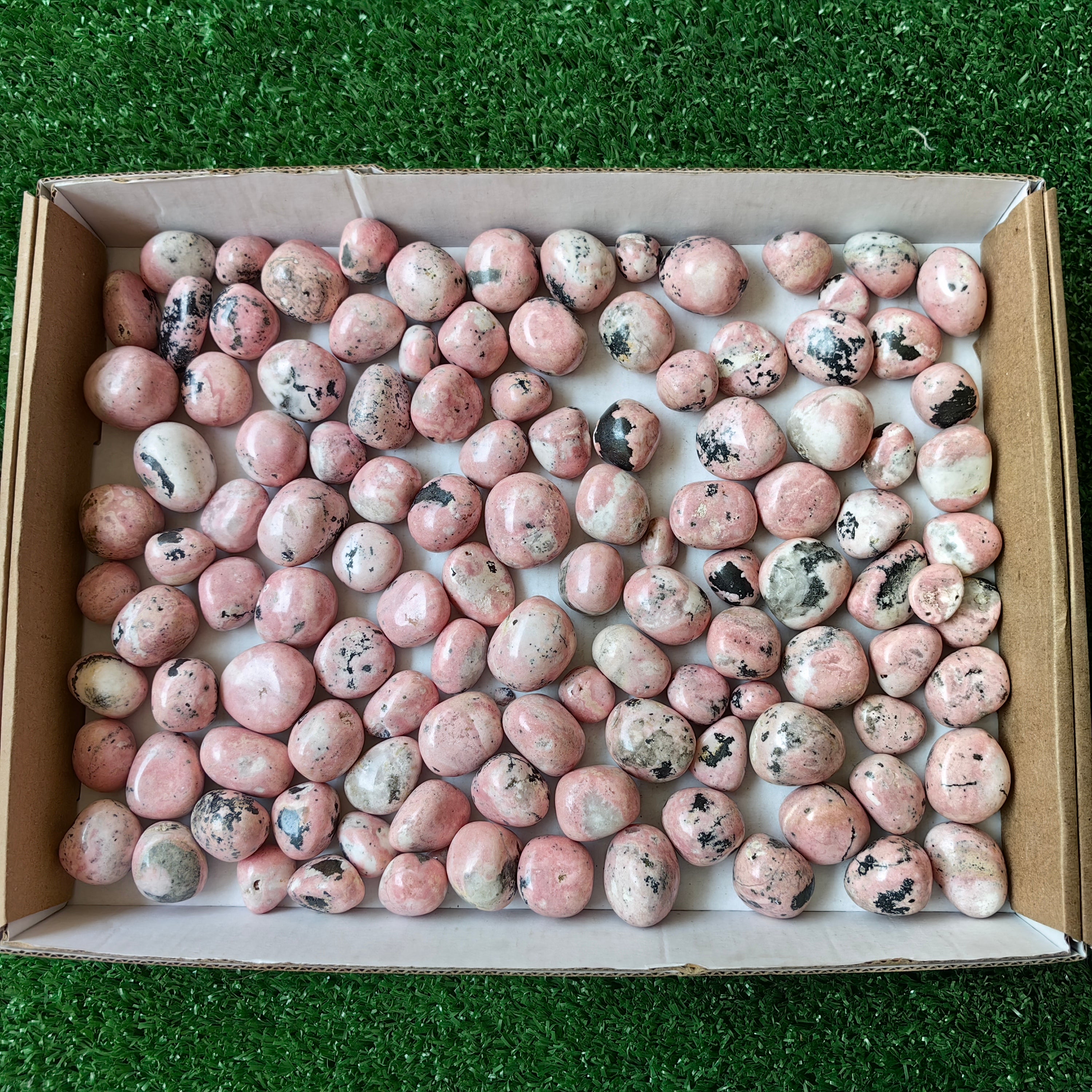 2 kg rhodonite tumbled