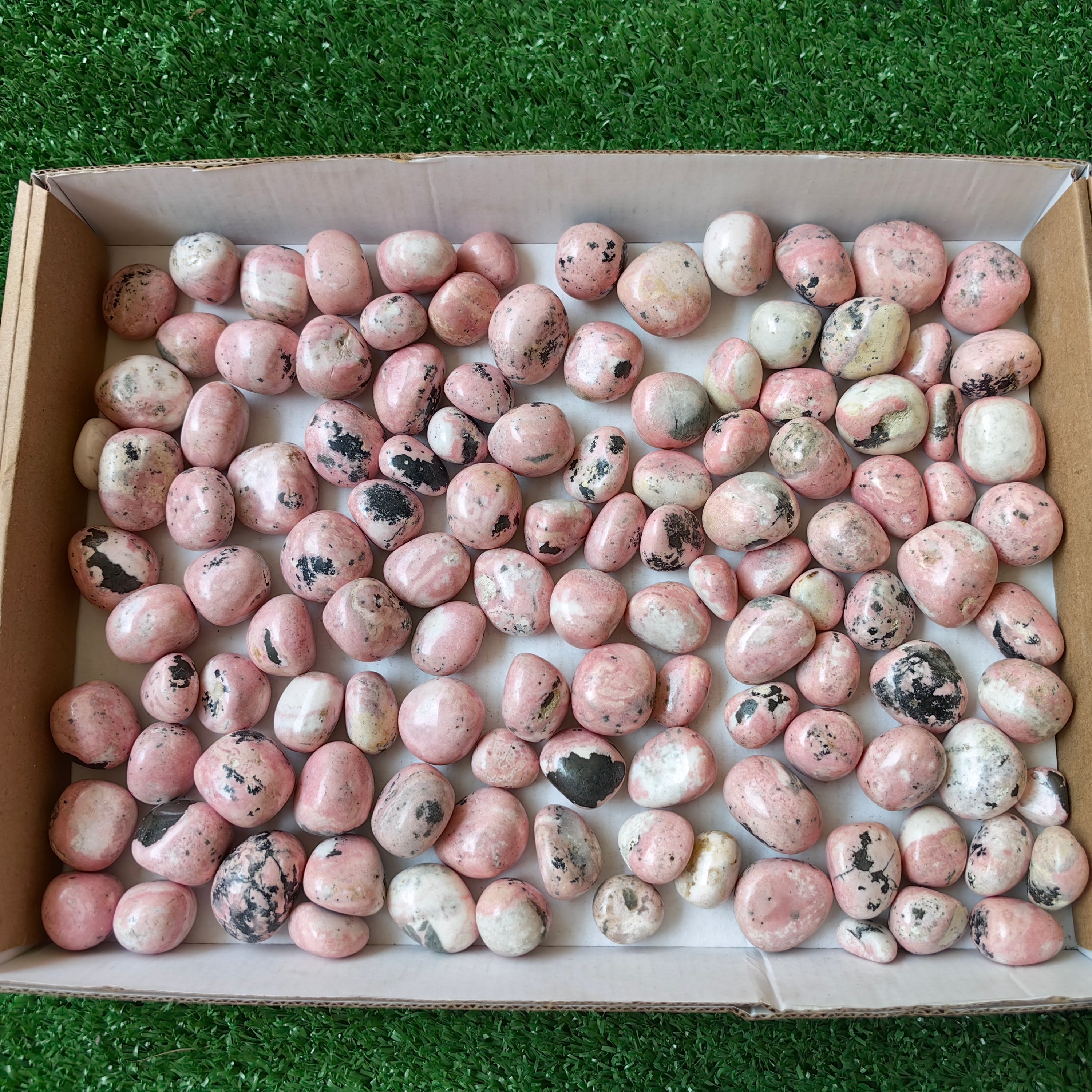 2 kg rhodonite tumbled