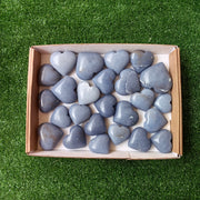 25 pc angelite hearts