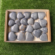 20 pc angelite hearts