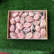 24 pc rhodonite flames