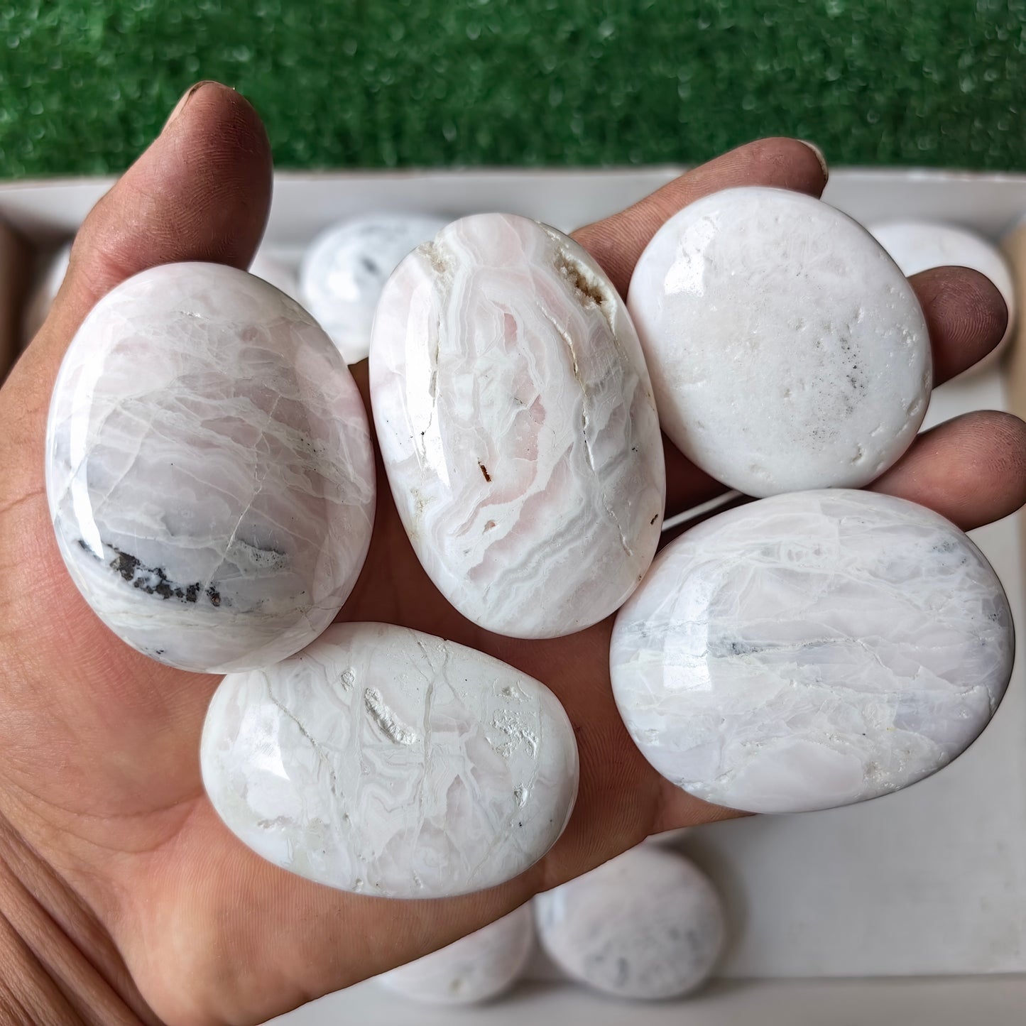 29 pc mangano calcite palms