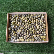 2 kg tumbled green serpentine