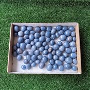 2 kg tumbled blue angelite