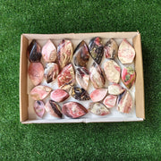 25 pc strawberry pink opal flames