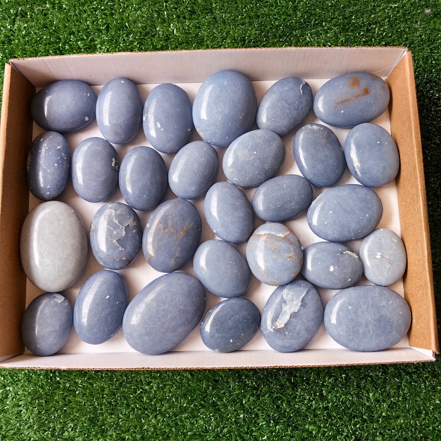 29 pc blue angelite palms