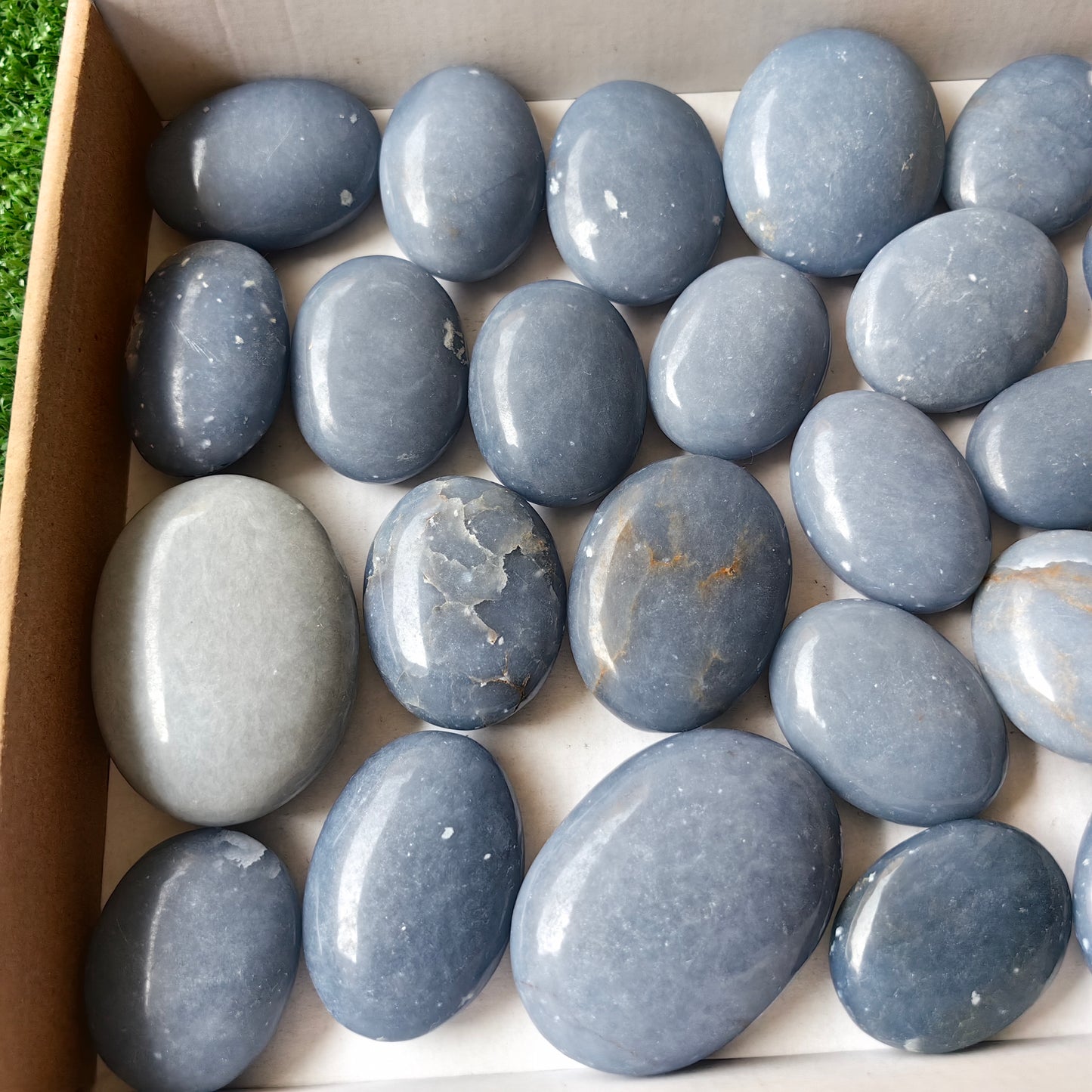 29 pc blue angelite palms