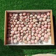 2 kg tumbled rhodonite