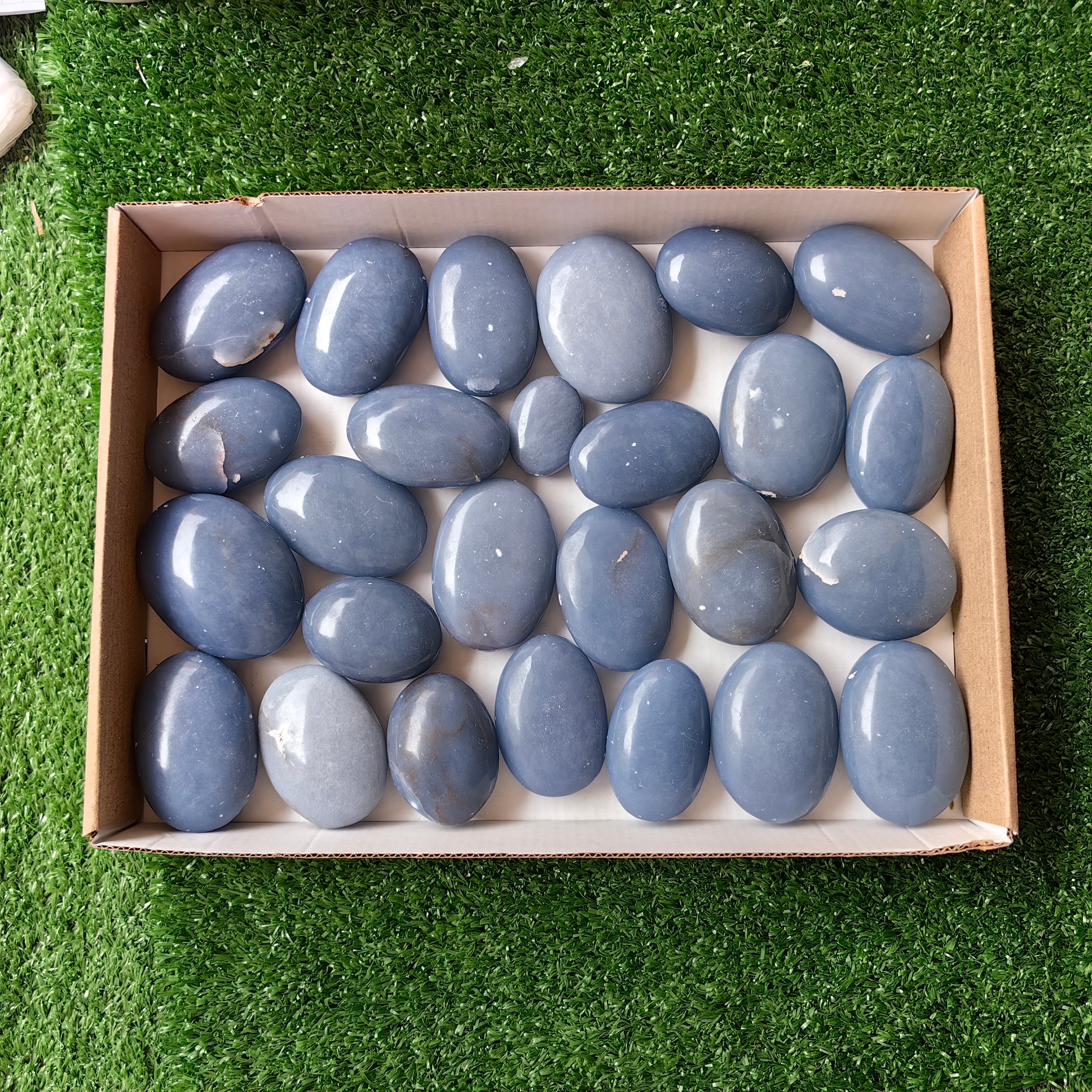 26 pc blue angelite palms