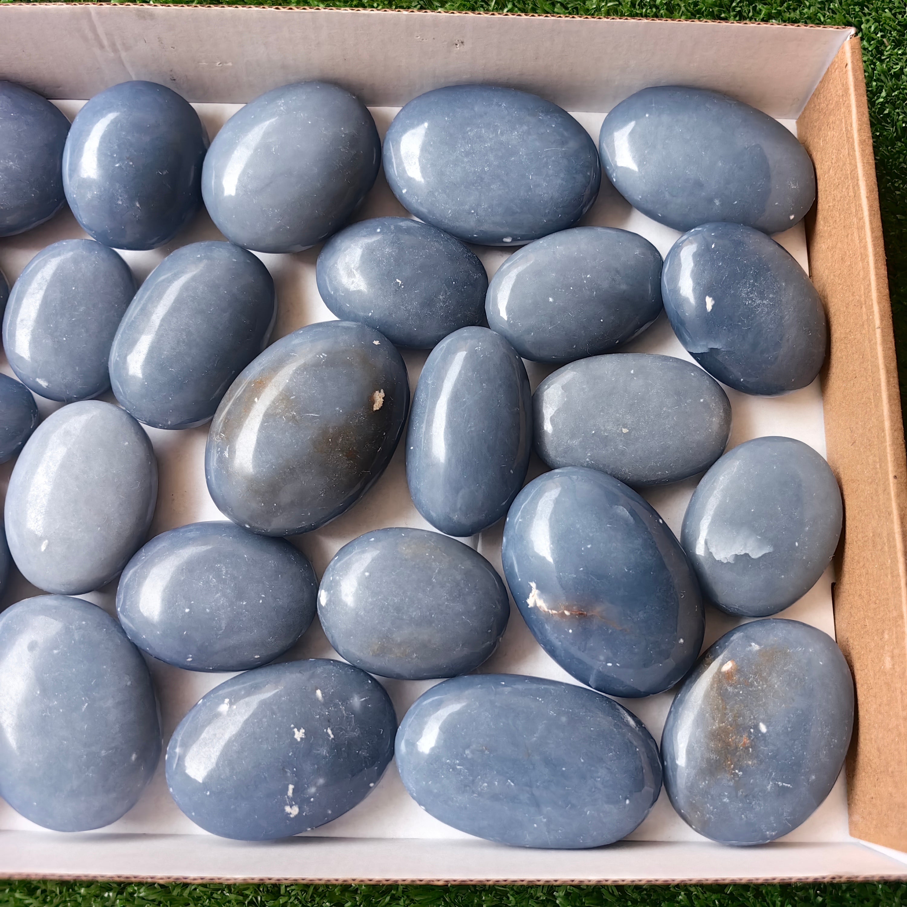 26 pc blue angelite palms