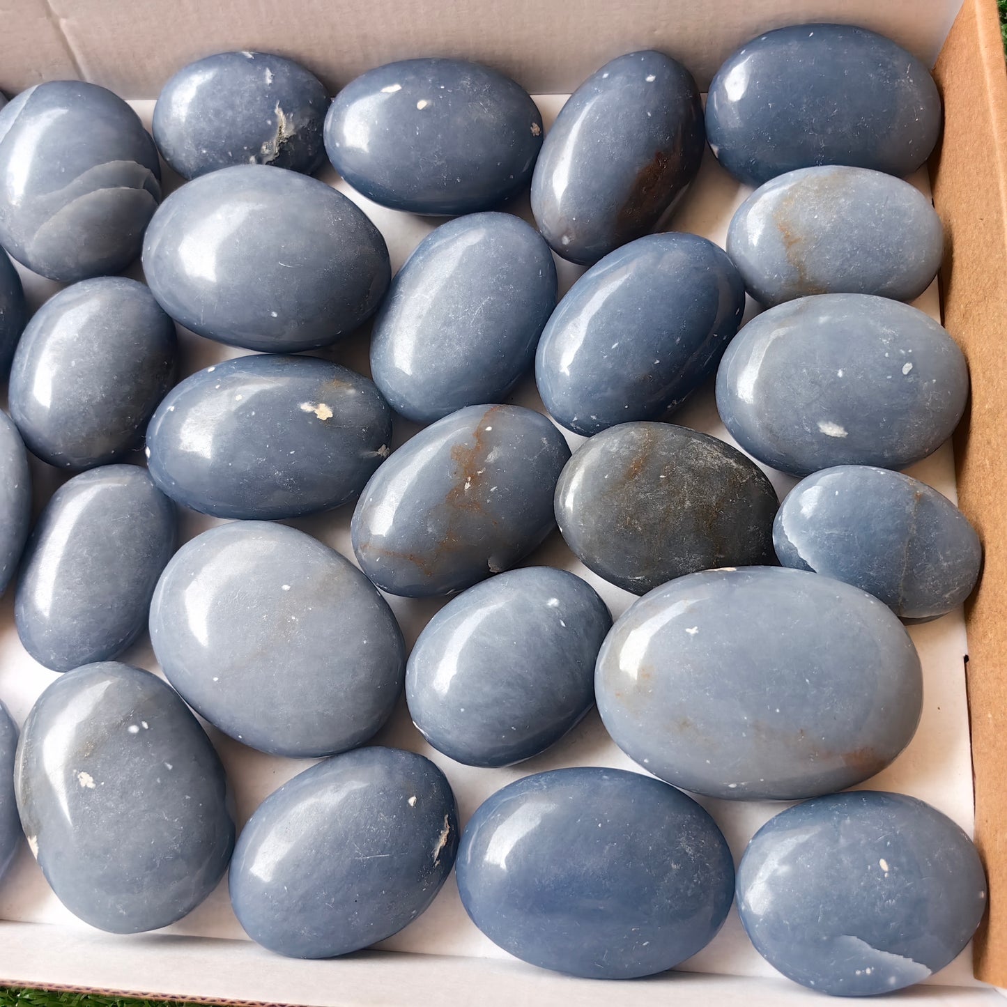 30 pc blue angelite palms