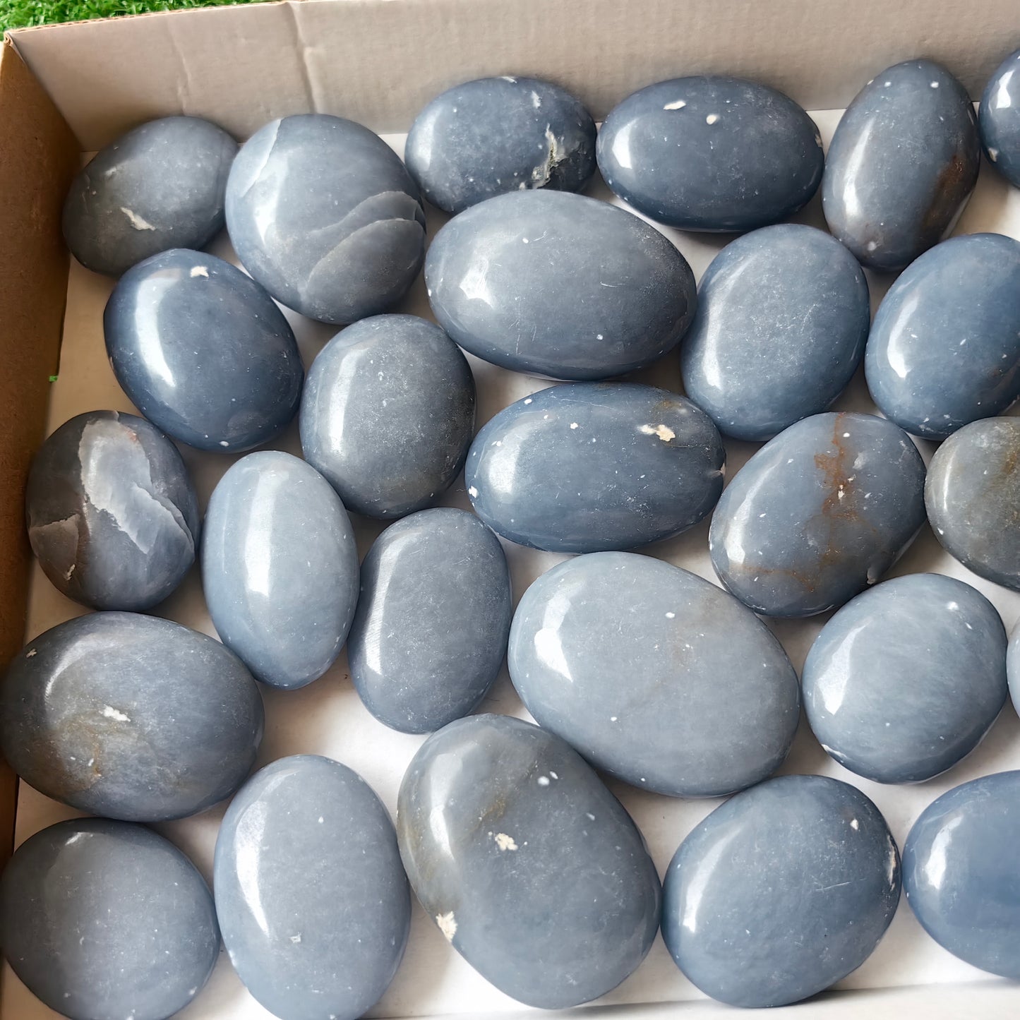 30 pc blue angelite palms