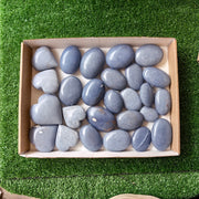 26 pc blue angelite palms & hearts