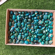 2 kg tumbled chrysocolla Peru