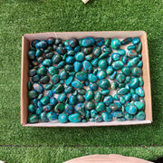 2 kg tumbled chrysocolla Peru