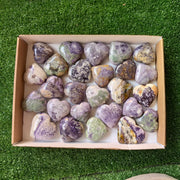 26 pc bolivianite hearts