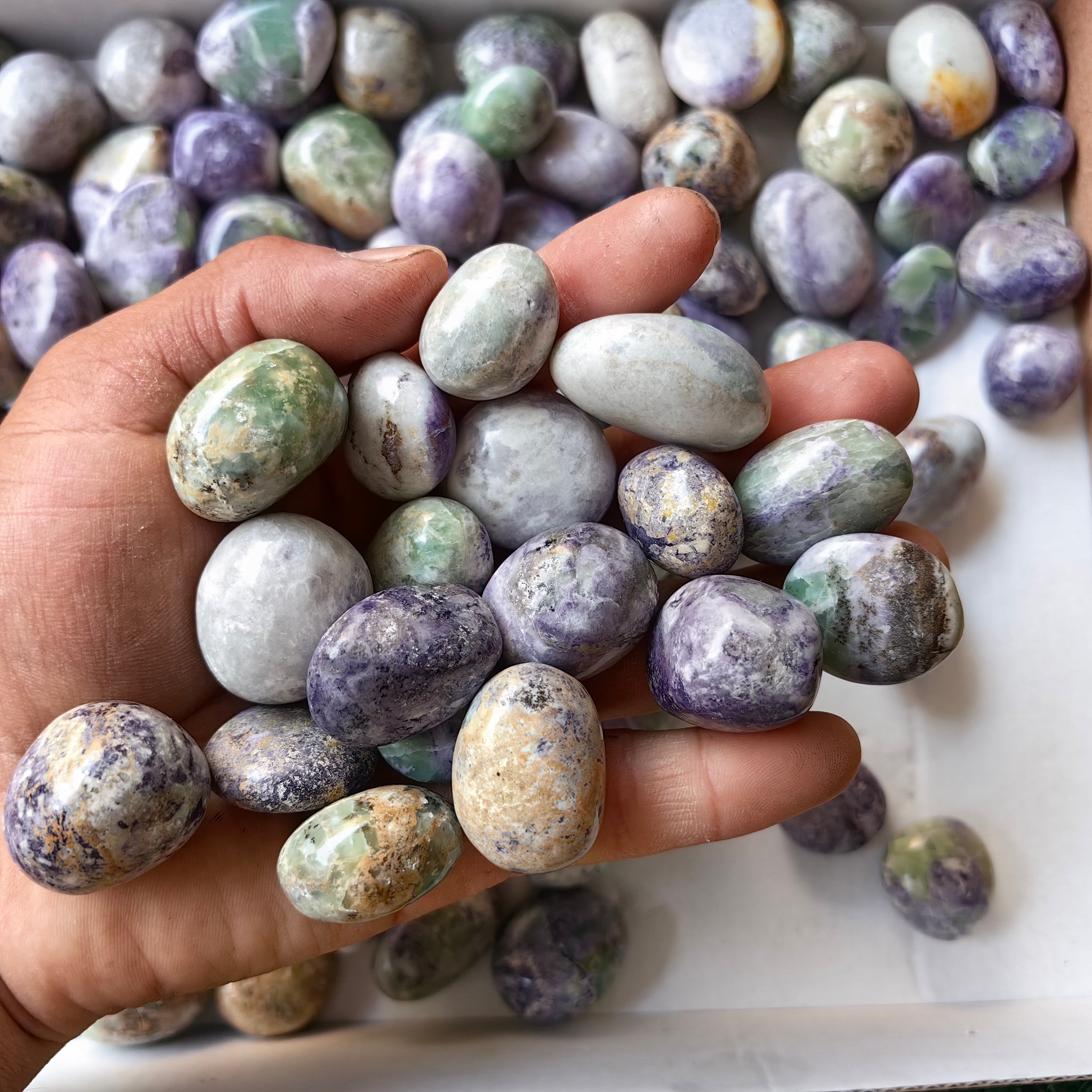 2 kg bolivianite tumbled