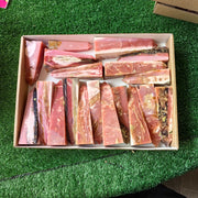 19 pc peruvian pink opal towers