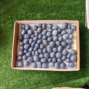 2 kg tumbled blue angelite