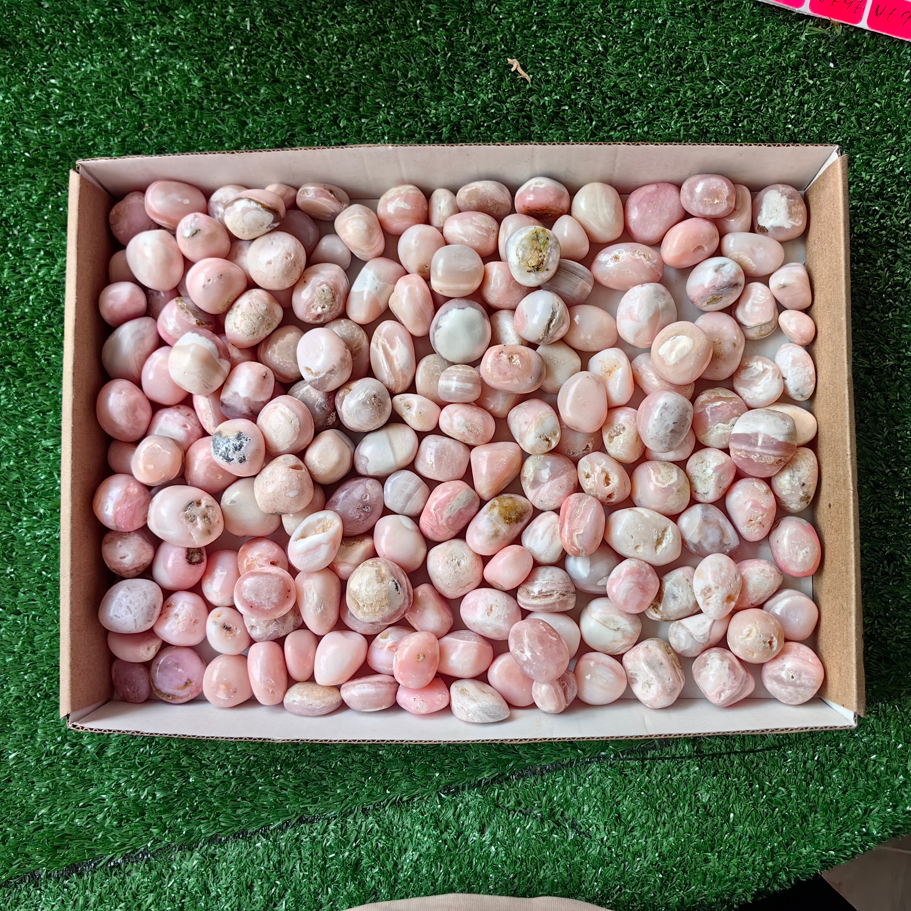 2 kg peruvian pink opal tumbled