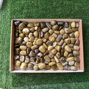 2 kg tumbled green serpentine