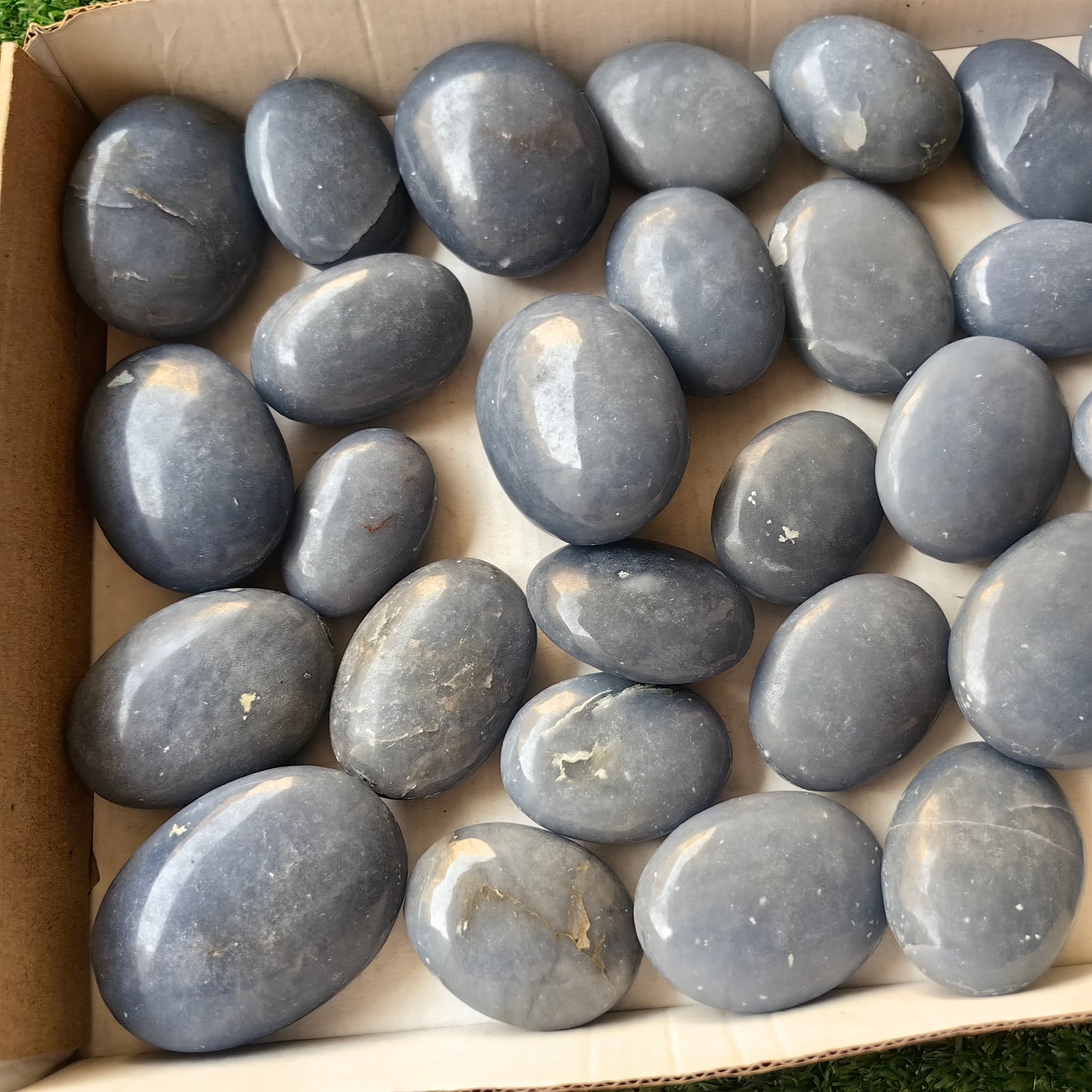 32 pc blue angelite palms