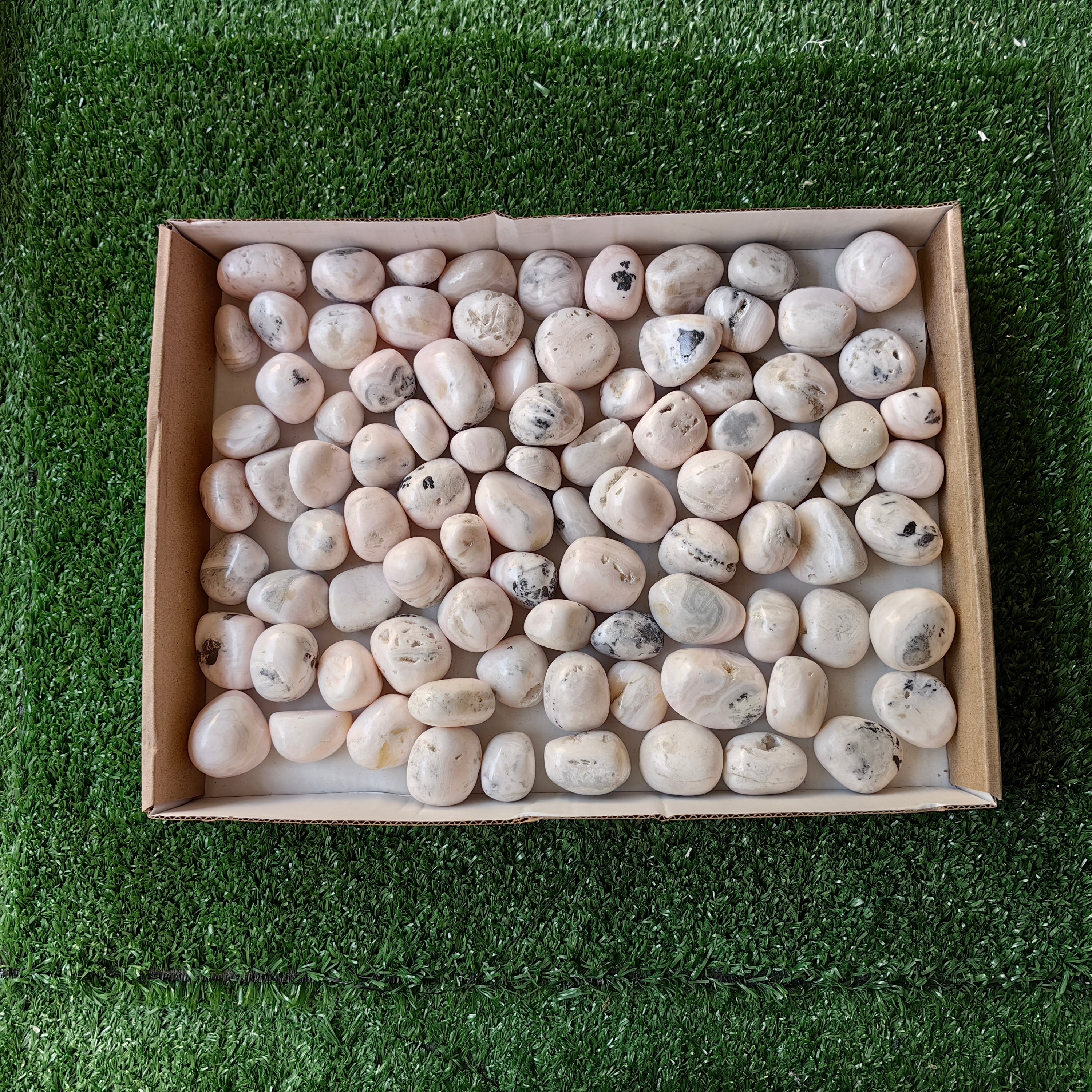 2 Kg Mangano Calcite Tumbled