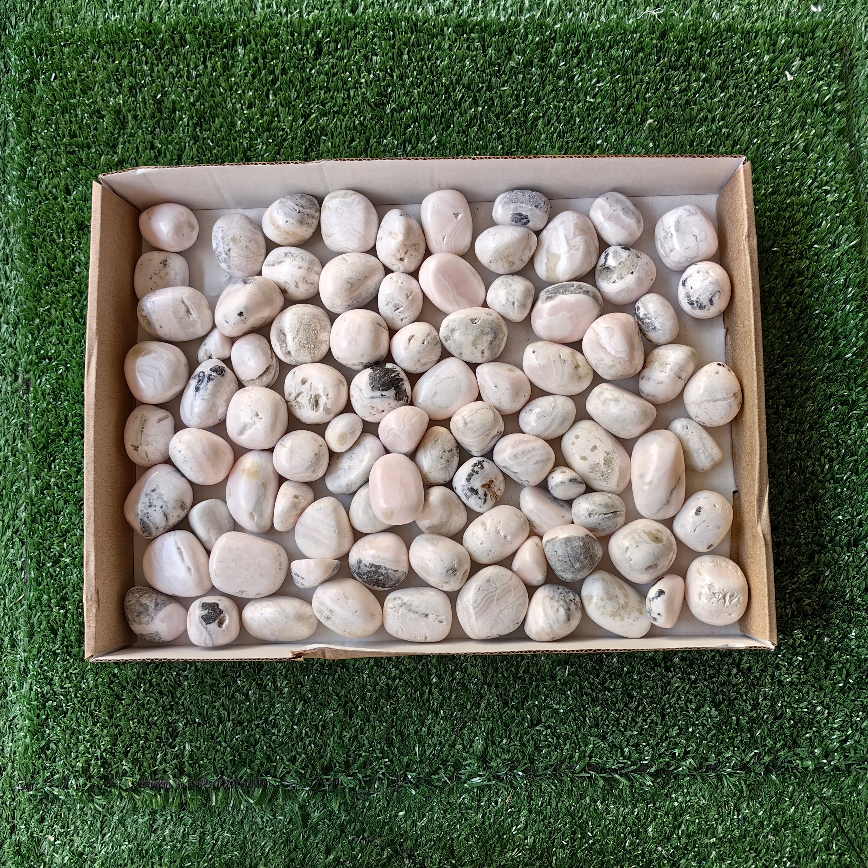 2 Kg Mangano Calcite Tumbled