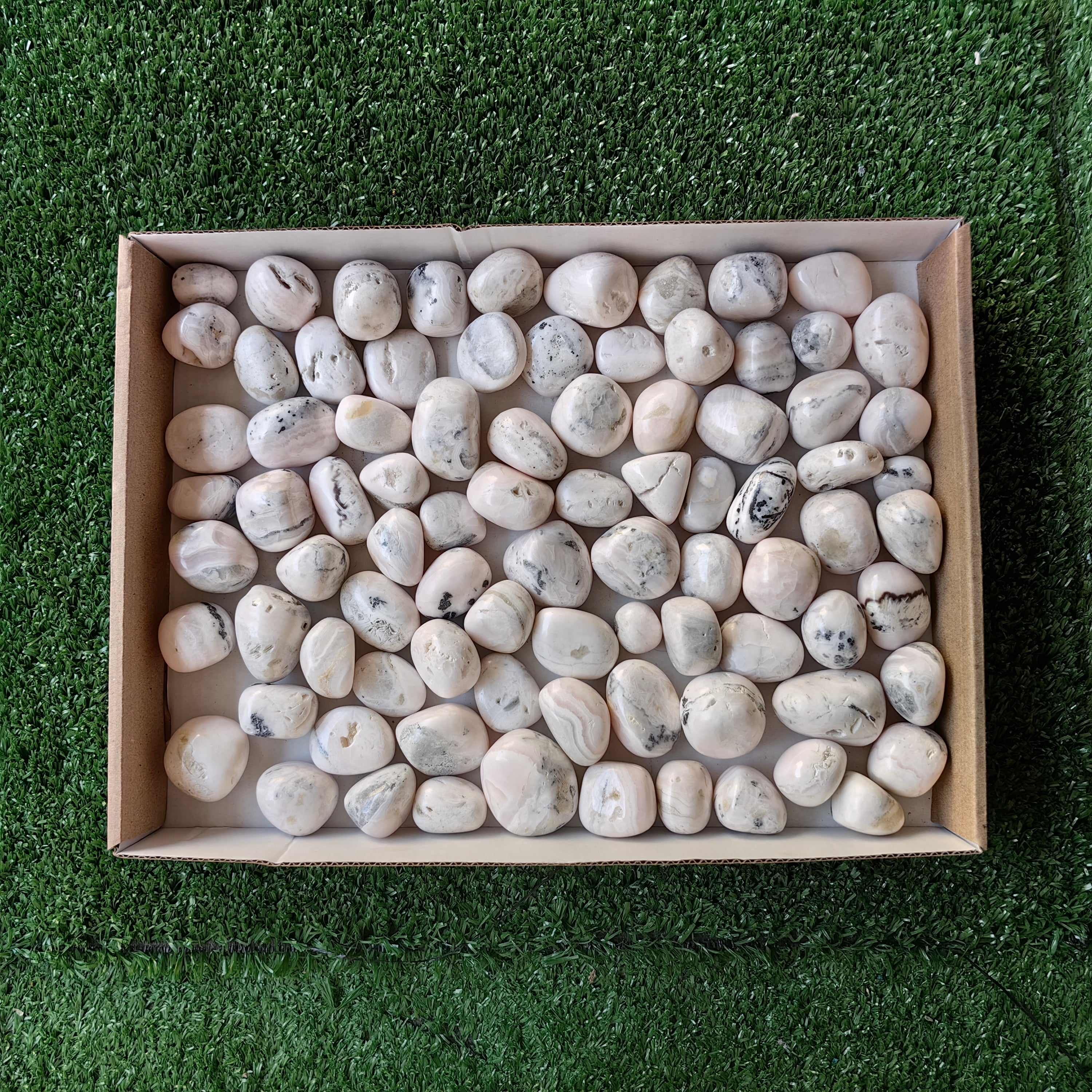 2 Kg Mangano Calcite Tumbled