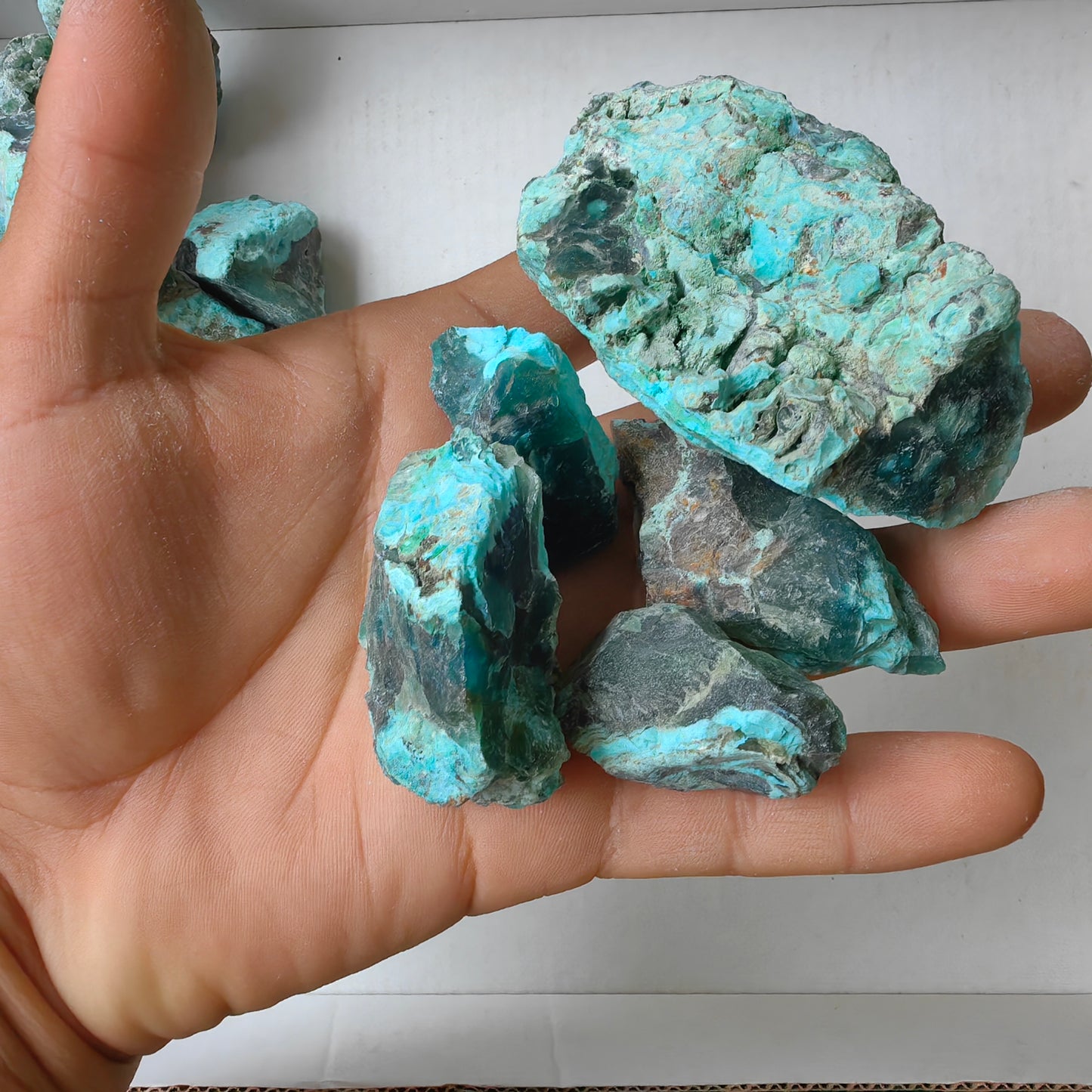 500 grams High grade Peruvian gem silica rough