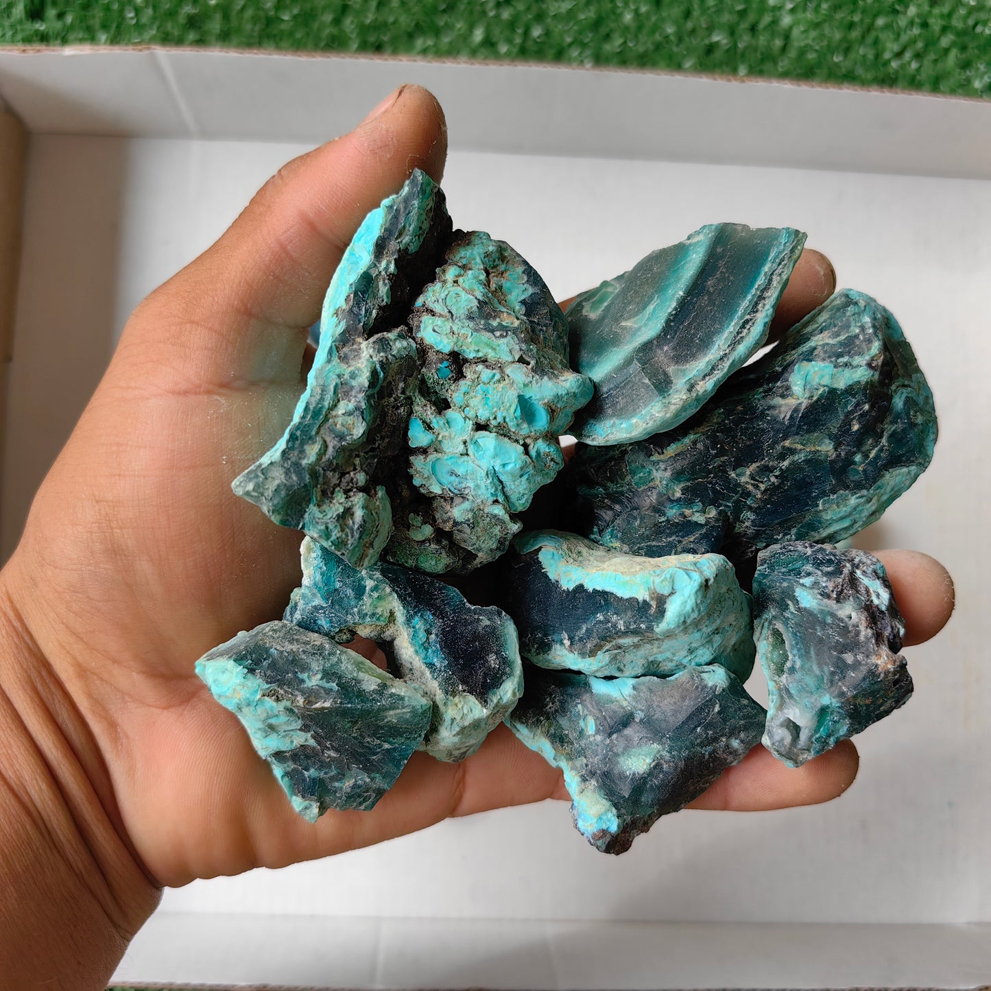 500 grams High grade Peruvian gem silica rough