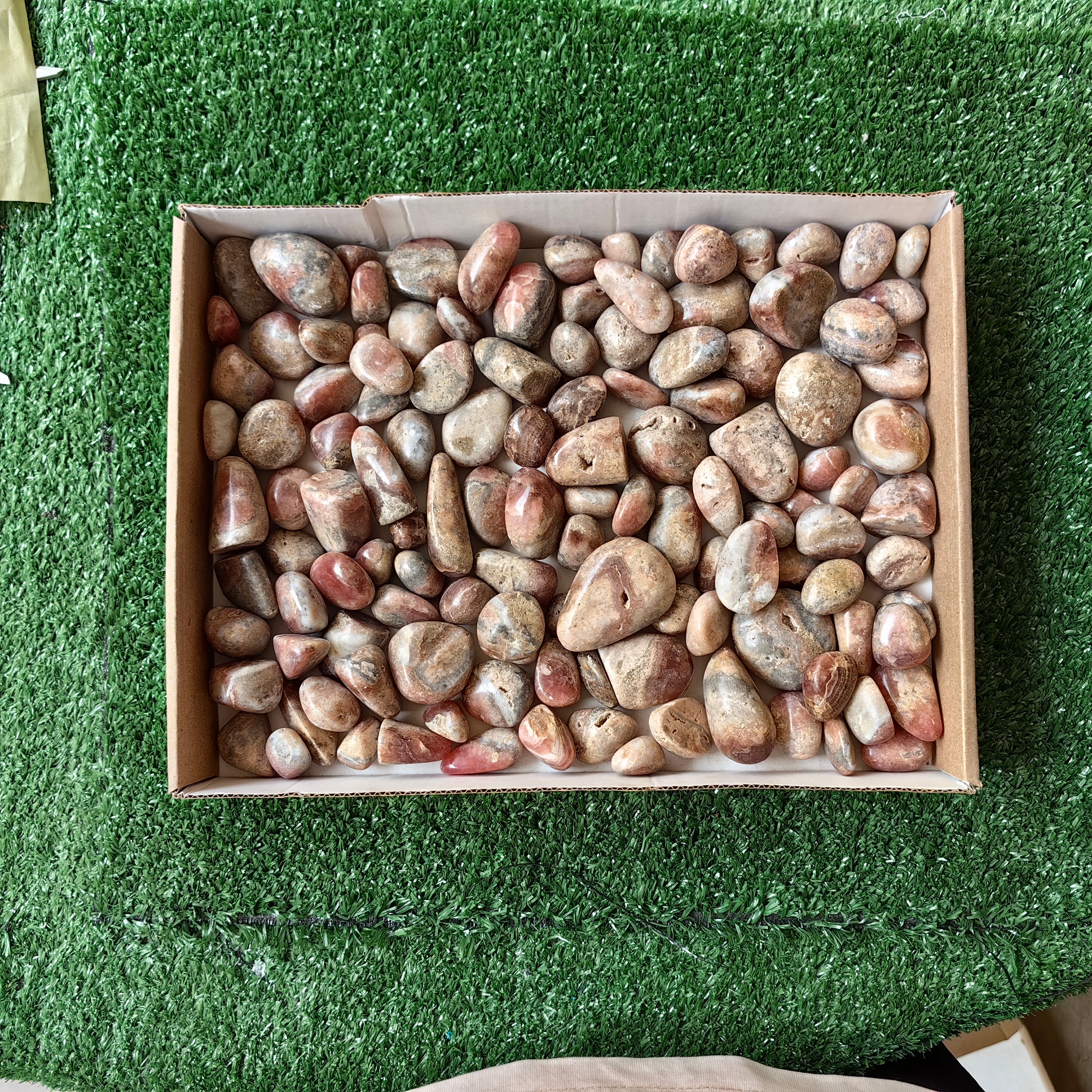 2.5 kg peruvian Rhodocrosite Tumbled