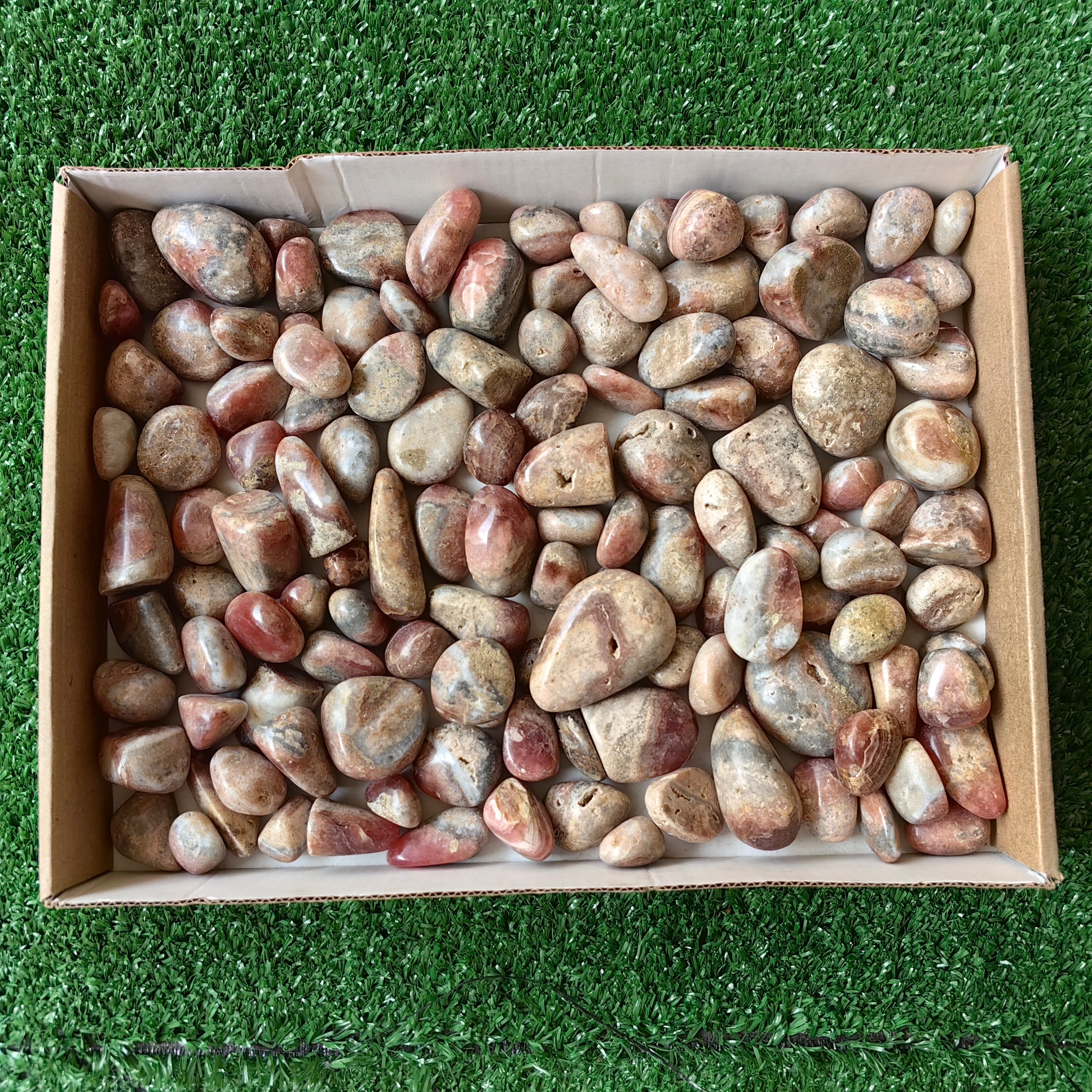 2.5 kg peruvian Rhodocrosite Tumbled