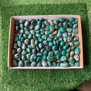 2.4 kg tumbled chrysocolla Peru