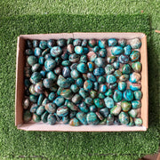 2.4 kg tumbled chrysocolla Peru