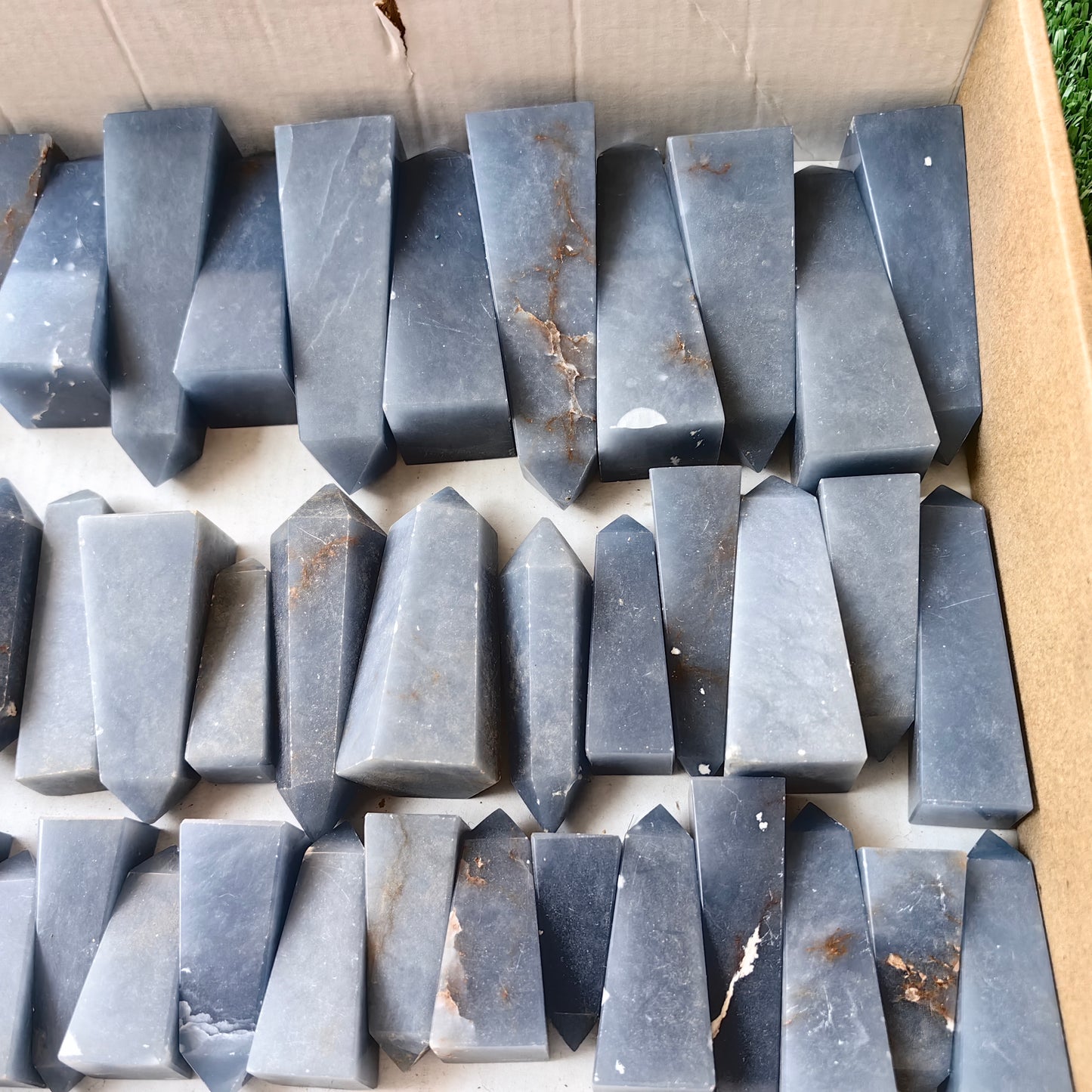 48 pc blue angelite towers