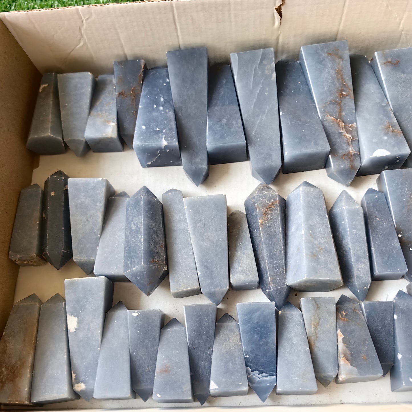 48 pc blue angelite towers