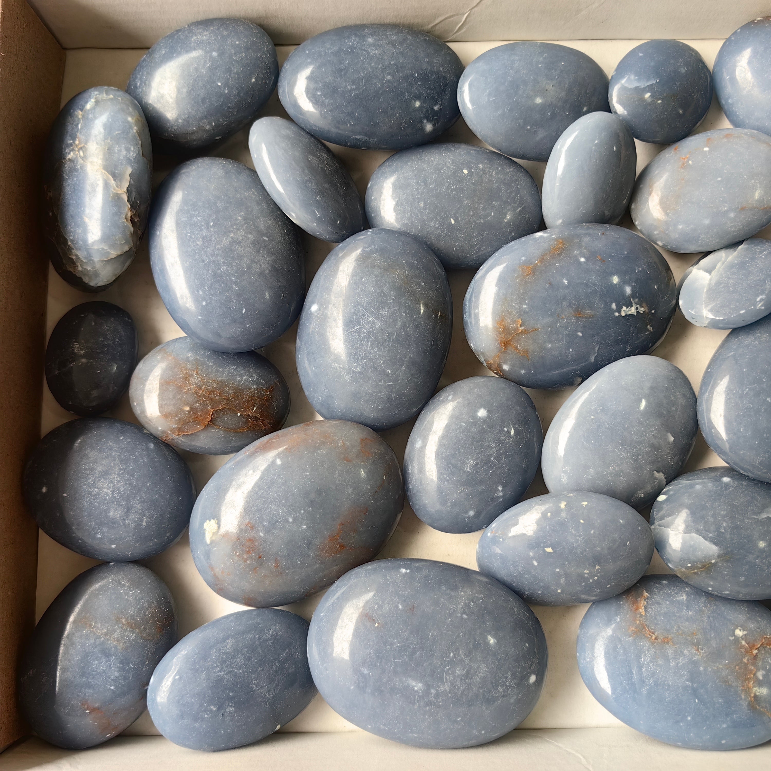33 pc blue angelite palms