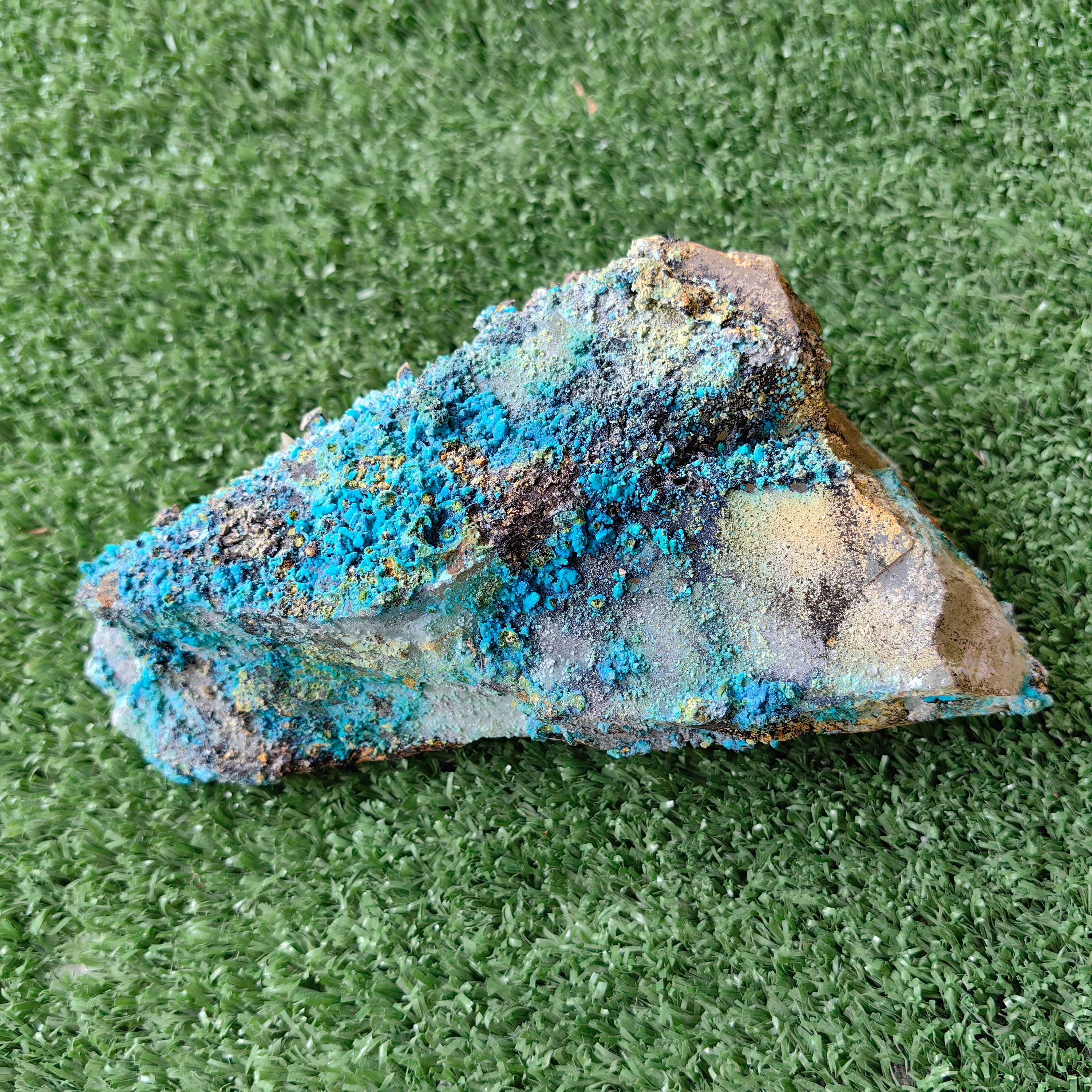 800 grams chrysocolla quartz rough from tentadora
