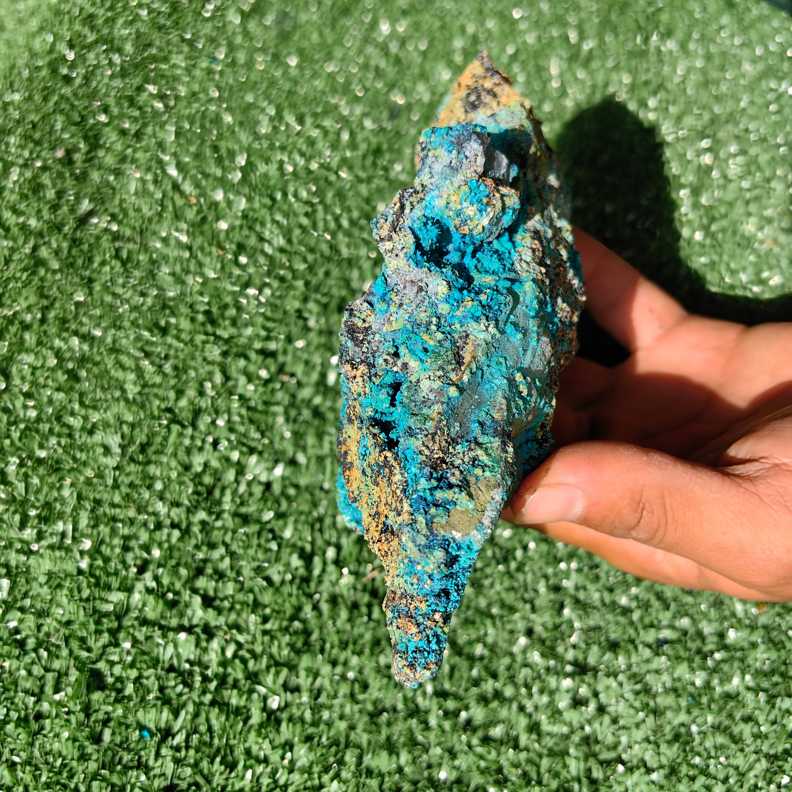 500 grams chrysocolla quartz rough from tentadora