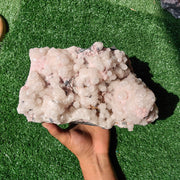 1 pc Rhodonite with Calcite rough