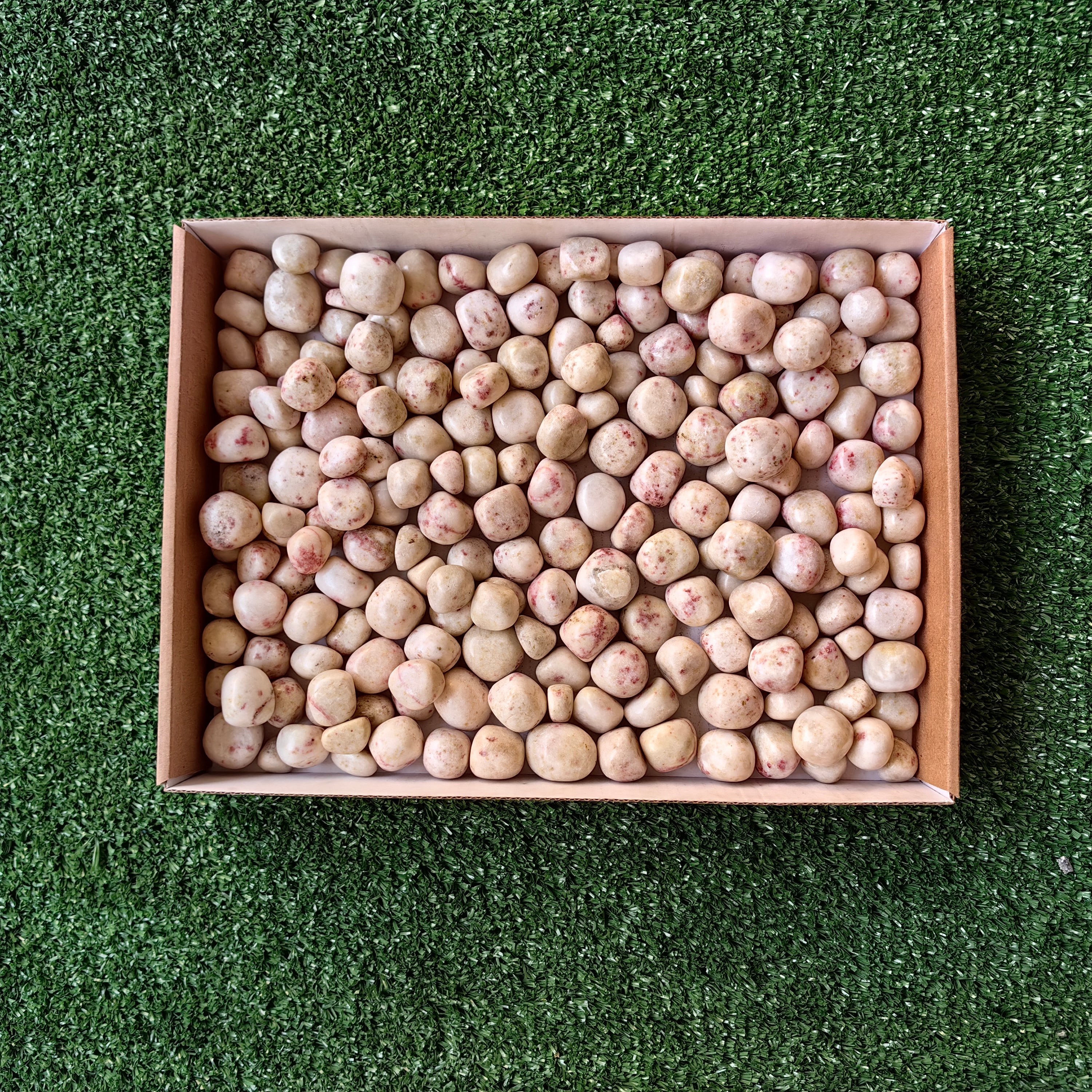 Lot 2 kg Cinabrite Tumbled