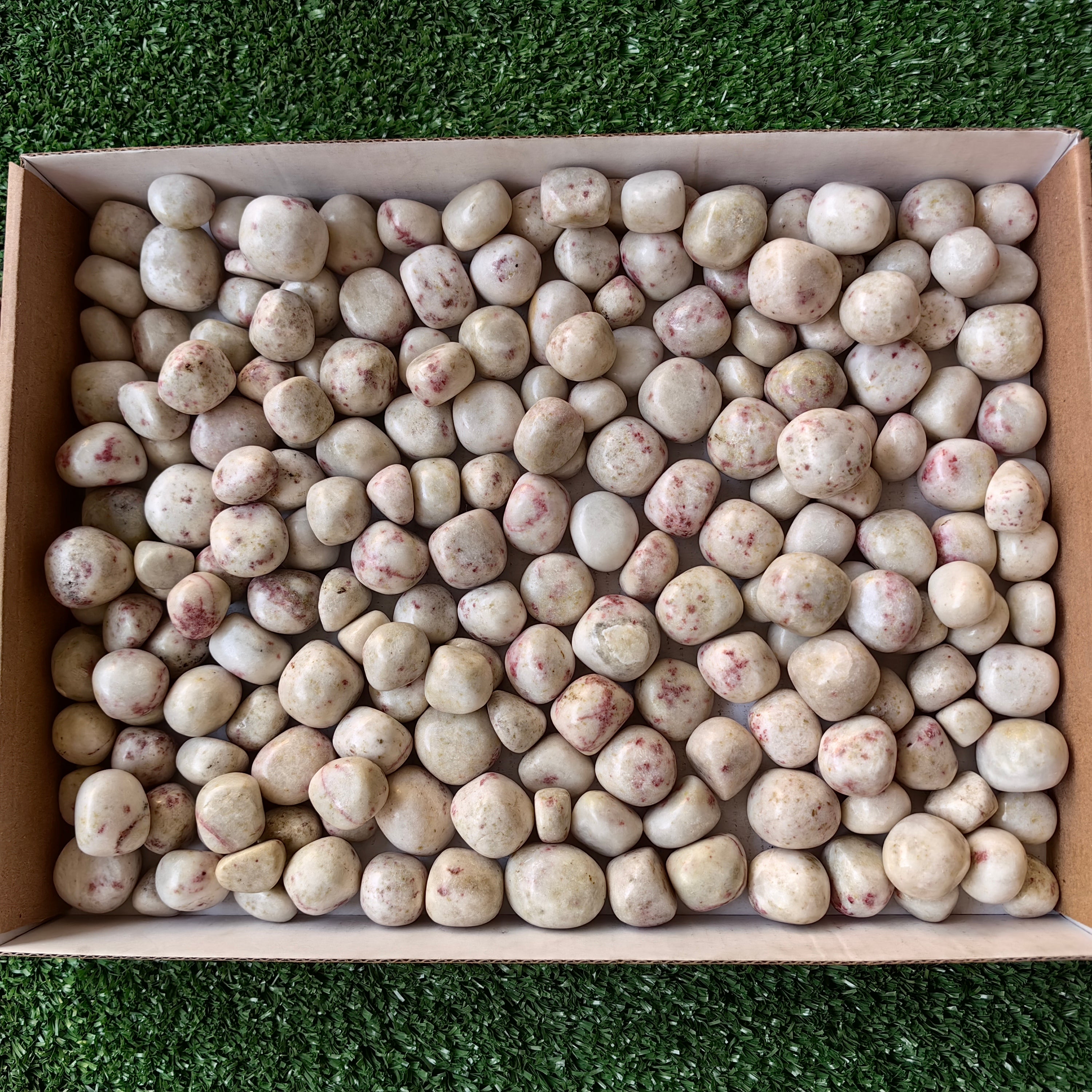 Lot 2 kg Cinabrite Tumbled