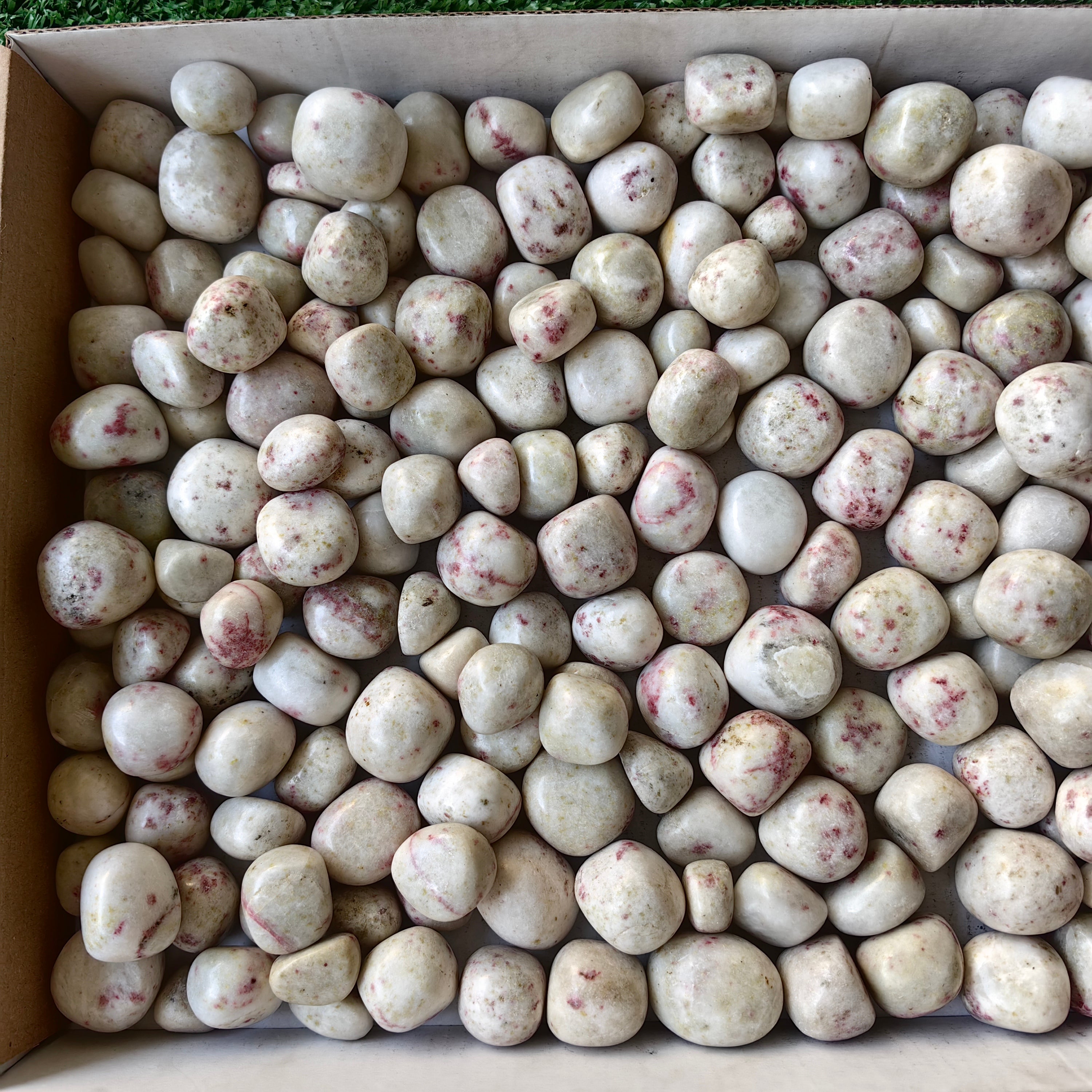 Lot 2 kg Cinabrite Tumbled